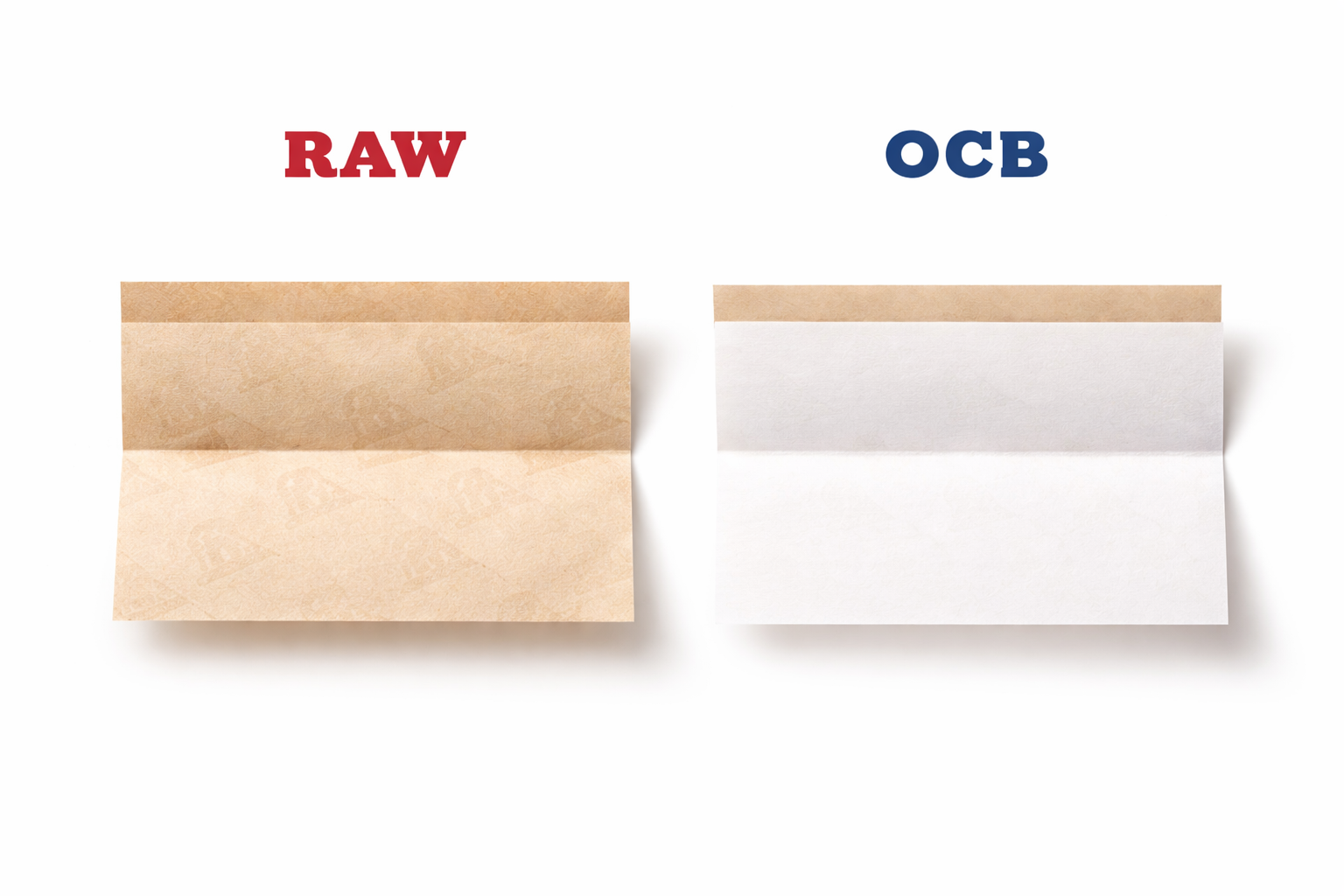 raw vs ocb papes sammenligning rullepapir