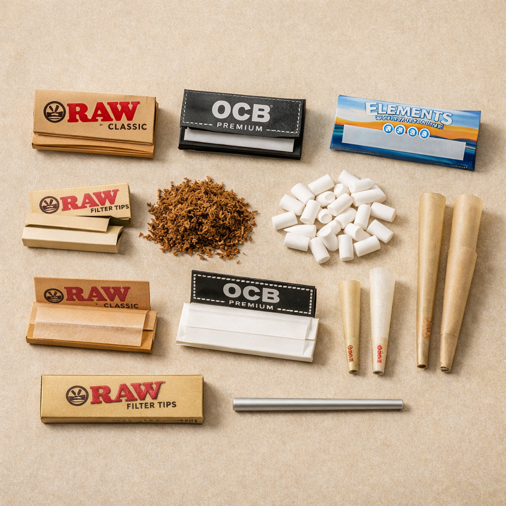 beste papes rullepapir guide raw ocb elements