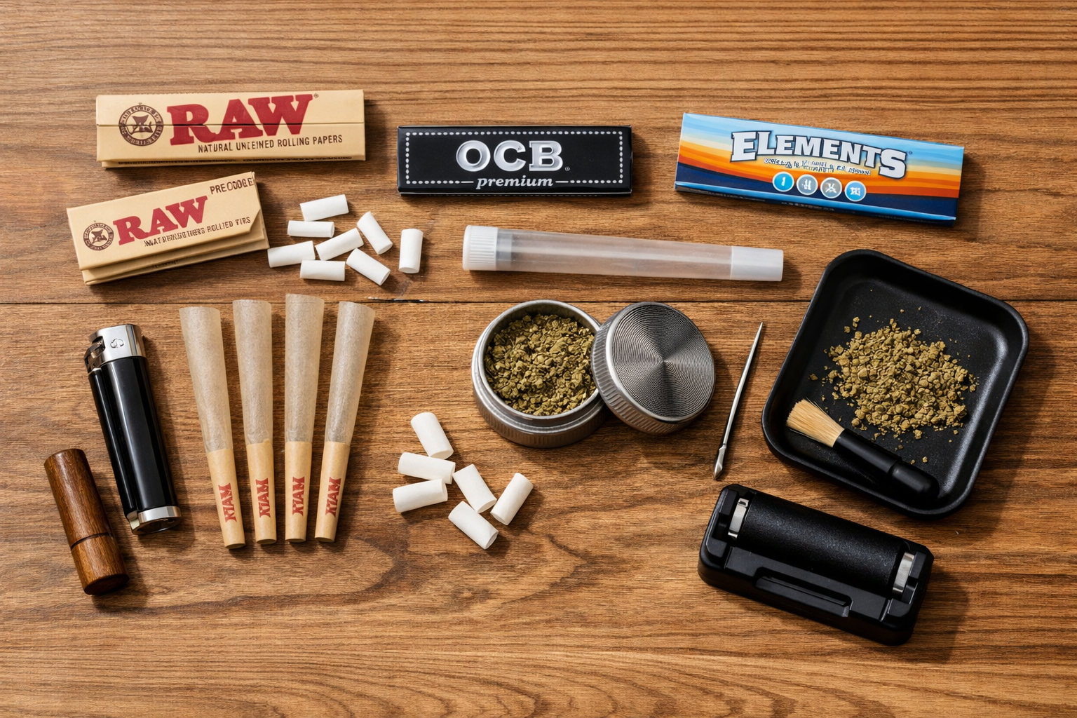 rullepapir papes cones filter tips oversikt