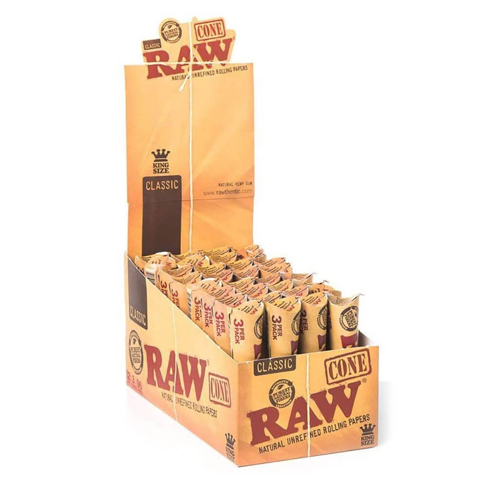 RAW Classic cones kartong