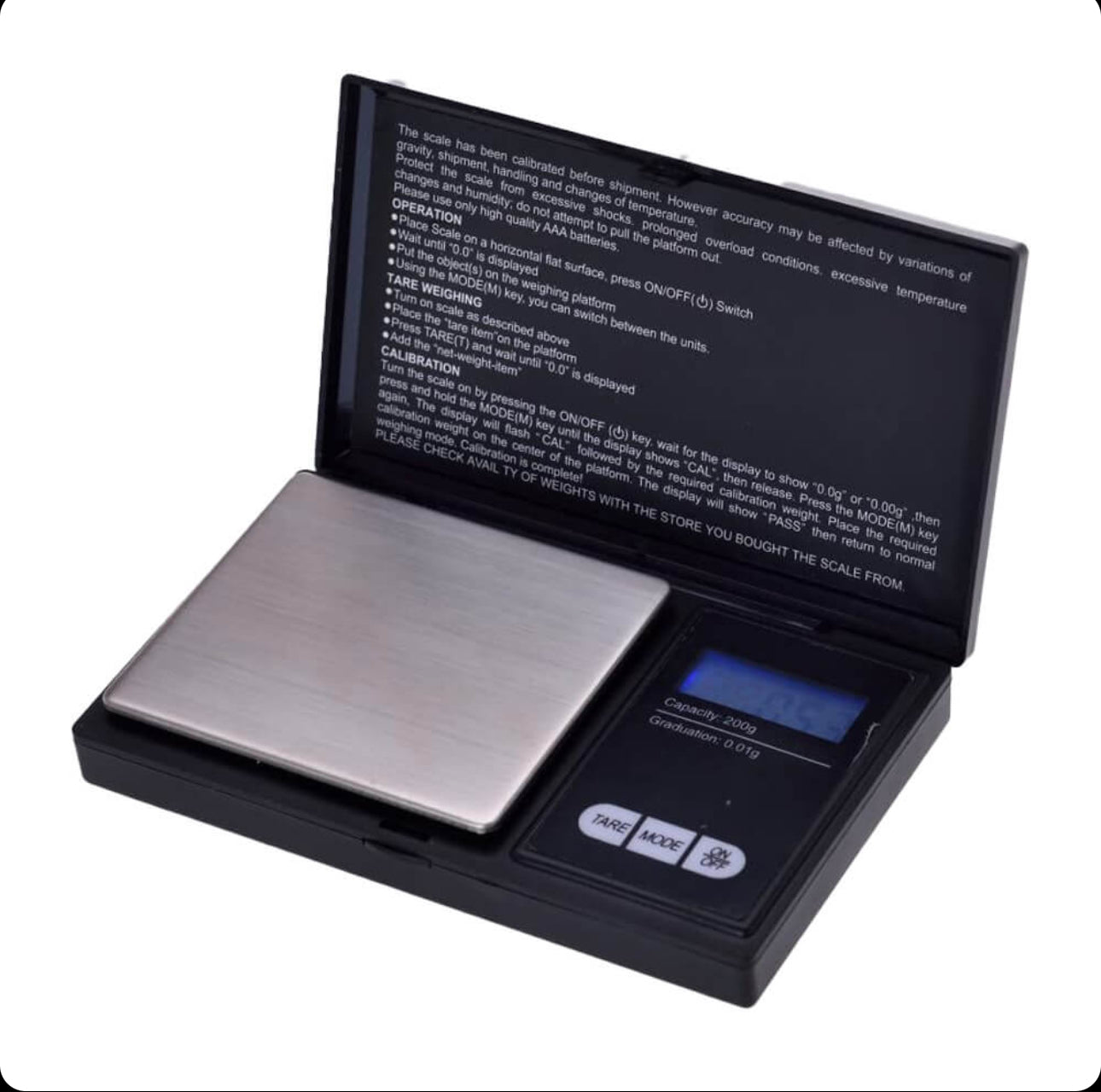 Digital Vekt
Dobbel Desimal
0.01 - 200g