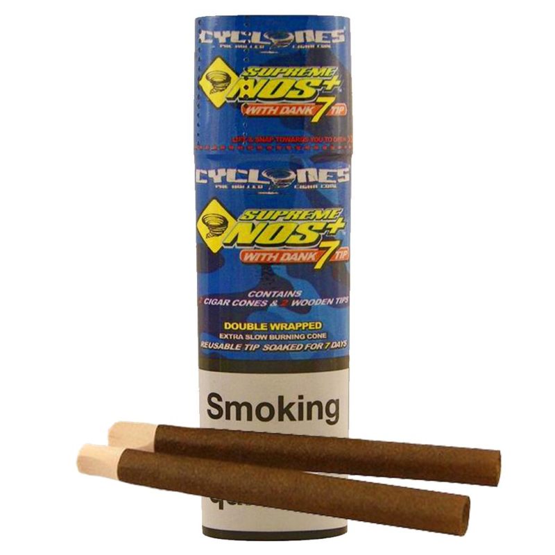Cyclones Xtra Slow Wolverine 2pk – ferdigrullede cones med sakte brenning