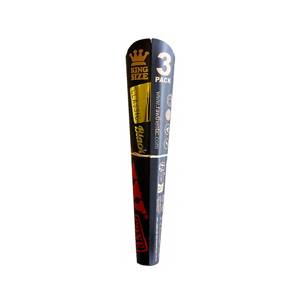 RAW Black cones 96 stk | BudMates