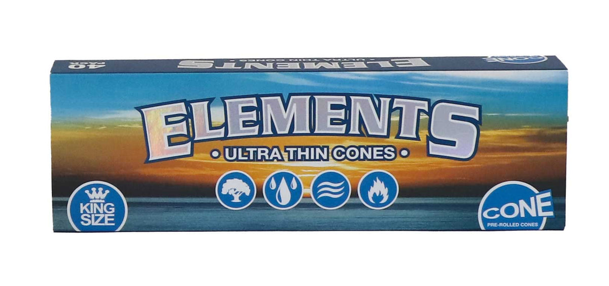 Elements Cone King Size 40pk – Ferdigrullede cones