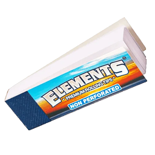Elements Nonpreforated filter tips for rulling | BudMates