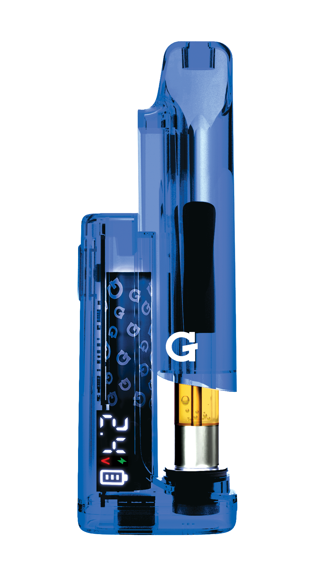 G Pen Hydout Retro Clear — Blue åpen