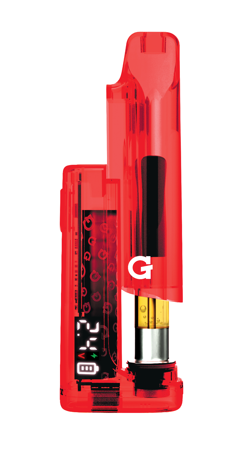 G Pen Hydout Retro Clear — Red åpen