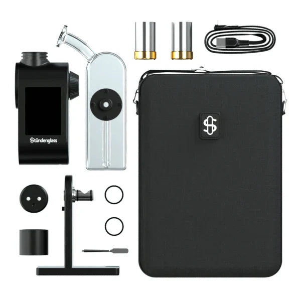 Stündenglass Modül + Dok Deluxe Travel Set Clear Glass — Modül closeup