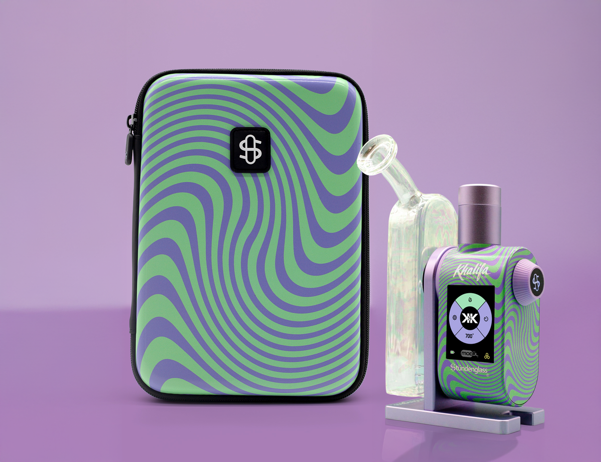 Khalifa x Stündenglass Modül + Dok Deluxe Travel Set — reiseetui